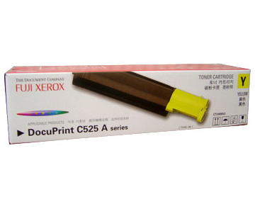 Fuji Xerox DocuPrint C525A 黃色原廠碳粉匣4K